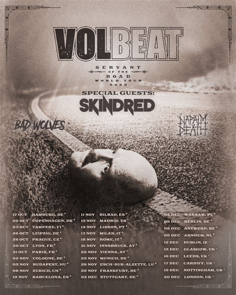 Volbeat setlist  follow